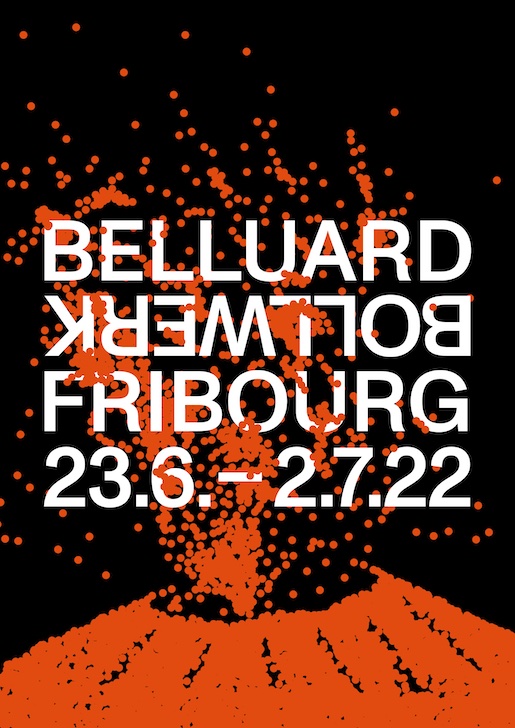 Affiche Plakat Belluard Bollwerk 2022 https://belluard.ch/de/